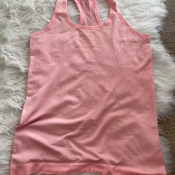Peach lulu cool racer back tank top - Picture 6 of 6